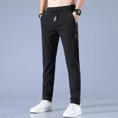 Buy1 Get 1 Free💥🤩PREMIUM MEN'S HIGH STRETCH SKINNY LYCRA PANTS(Black & Gray)