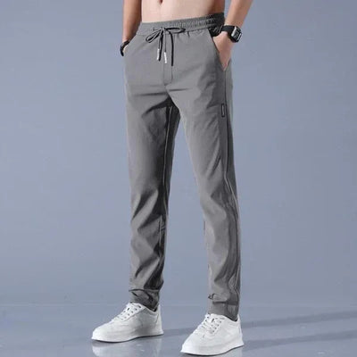 Buy1 Get 1 Free💥🤩PREMIUM MEN'S HIGH STRETCH SKINNY LYCRA PANTS(Black & Gray)